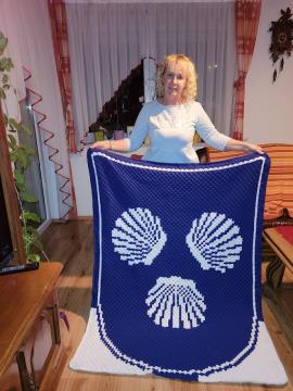 Mirnski grb in avtorica